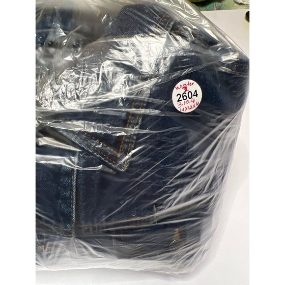 PCI By Kenpo Denim & Sherpa Jacket Blue Cotton Blend Jean Jacket Size L - Picture 14 of 14